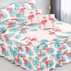 Dormy Ágyneműhuzat fodros 6 részes, Nina, Finom pamut (flanel) (PRVVOL-3.2)