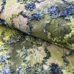  Pamutvászon TIE DYE EMBROIDERY Eva tape design A