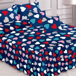 Dormy Ágyneműhuzat fodros 6 részes, Lily, Finom pamut (flanel) (PRVVOL-2.9)