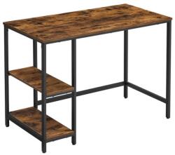 VASAGLE Íróasztal polcokkal, Vasagle, 100 x 50 x 75 cm (LWD046B01-LR)