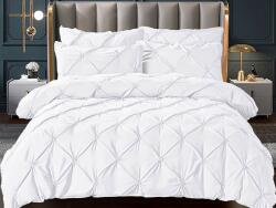 Dormy Ágyneműhuzat-garnitúra, Rynker, Fehér, 6 részes, finom pamut (flanel) (JO-28870RA)