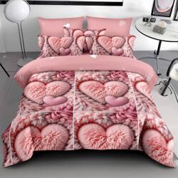 Dormy Lenjerie 3D Inimioare roz 6 Piese (Finet) (JHN-3D-79861)