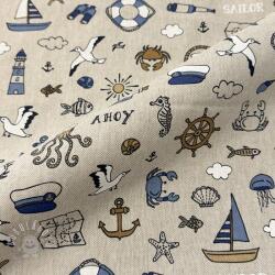  Dekorációs anyag Linenlook premium Nautical Doodle
