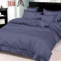 Pucioasa Ágyneműhuzat damaszt gumis, Premium, Finom pamut (flanel), Sötétkék, 180x200 (LGSM-73777)