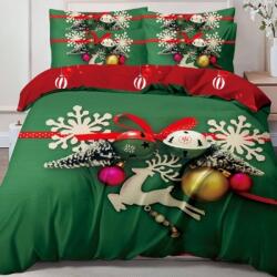 Pucioasa Karácsonyi ágyneműhuzat, Xmas V82, 6 részes, finom pamut (flanel) (JHNXM-77605)
