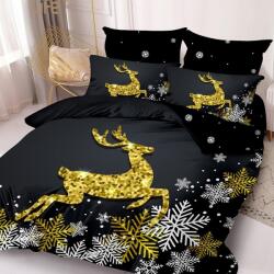 Pucioasa Télapós gumis ágyneműhuzat, 6 részes, Noel V100, finom pamut, 180x200 (SEP-NOEL-ELA-77387)