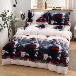 Pucioasa Karácsonyi gumis ágyneműhuzat Christmas V101, Plüss Cocolino, 180x200 cm (TALCC-78487)