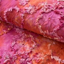  Pamutvászon TIE DYE EMBROIDERY Eva tape design F