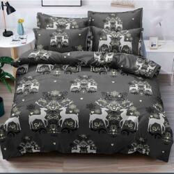 Dormy Egyszemélyes télapós ágyneműhuzat, Jolly V43, Finom pamut (flanel) (JO1P-55296V43)