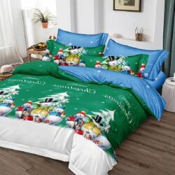 Pucioasa Egyszemélyes karácsonyi ágyneműhuzat-garnitúra 4 részes, Noel V31, finom pamut (flanel) (SEPXM1P-54325V31)