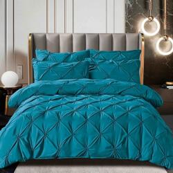 Dormy Gumis ágyneműhuzat-garnitúra 6 részes, Rynker, sötét türkiz, finom pamut, 160x200 (JORYEL-63332)