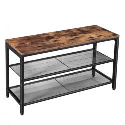 VASAGLE Cipőtárolós pad, Vasagle, 80x30x44.5cm (LBS74X-LR)