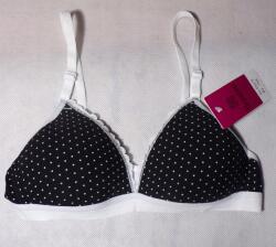 Linaise melltartó 65079 75A fekete pöttyös