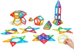 Polydron Átlátszó Mágneses Polydron felfedezőcsomag (PD-50-3050)