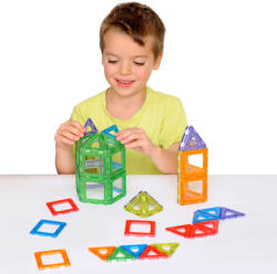 Polydron Átlátszó Mágneses Polydron Készlet (PD-50-3000T)