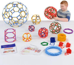 Polydron Frameworks Arkhimédészi testek nagy készlet (PD-10-5000FL)