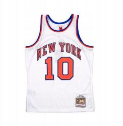 Mitchell & Ness Mn Jersey Knicks póló 1969-70 Walt Frazier L (SMJYAC19036-NYKWHIT69WFR)