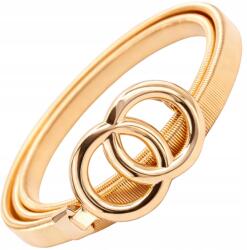 EdiBazzar Arany Öv fém rugós páncélkerék Boho (Złoty Pasek Metalowy sprężynka pancerka)