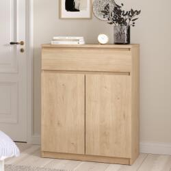  Скрин Naia с 2 врати и 1 чекмедже Jackson Hickory