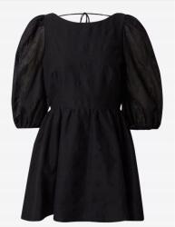 Bardot X6A122 Bardot Ruha Fekete Mini Buborékos Ruha M