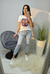 Norafashion Csinos mandala mintás női póló (222107)