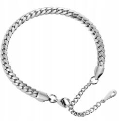 EdiBazzar Ezüst karkötő sebészeti acél 18K női elegáns ajándék (BRANSOLETKA 18k ZE STALI CHIRURGICZNEJ 316L)