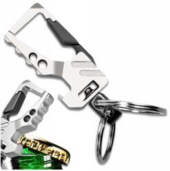 EdiBazzar Fém Férfi Kulcstartó Ajándék Ezüst Kulcstartó Masszív Elegáns (5904555958227)