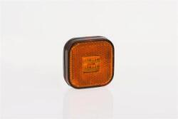 Fristom Szélességjelző 12-24V MAN kocka alakú sík hátoldalas sárga 4 LED-es 62mm x 62mm (FT-27Z LED) (FT-027ZLED) - szervizfelszereles