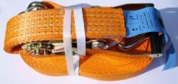  Rakományrögzítő komplett 5T 8M 5cm vastag narancssárga (európai szabvány + certifikát) (GMP5T8M6,3P1HK) - szervizfelszereles