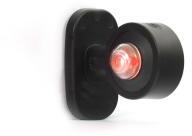 WAS Szélességjelző 12V/24V LEDes piros/fehér 90fokos rövid egyenes JOBB oldal 95mm kinyúlás (134P) (134P-W21.1) - szervizfelszereles