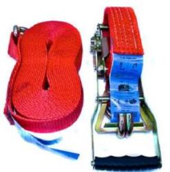  Rakományrögzítő komplett ERGO erősített 5T 6 M 5cm vastag piros német szabvány (európai szabvány + certifikát) (GMP5T6MERO02022) - szervizfelszereles