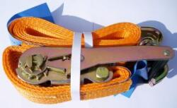  Rakományrögzítő komplett 4T 3M 5cm vastag narancssárga (európai szabvány + certifikát) (GMP4T3MPHK) - szervizfelszereles