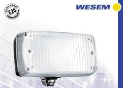 WESEM LA. 02104. Fiat P126 - egyébként univerzális- téglalap alaku tolatólámpa. Izzó, és vezeték nélkül. Felfogatás: M8, -as csavarral. Méretei: 140x75x65mm. Teljes magasság: 88mm. LA1. tipuscsalád (LA1.021