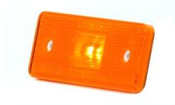 WAS Szélességjelző 12V/24V téglalap alakú sárga 2 ledes 116mm x 46mm (101p) (101p-W17d) - szervizfelszereles