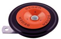 SEGER Tányérkürt fém 24V MAGAS (H) 415Hz 118dB átm. : 106mm x 55mm (45CI1200) (45CI2400K) - szervizfelszereles