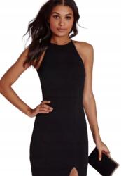 Missguided P0A102 Testhezálló Ruha Vállpántokkal, Missguided Kivágással XL