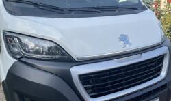 Martig Citroen Jumper Króm első motorháztető díszléc