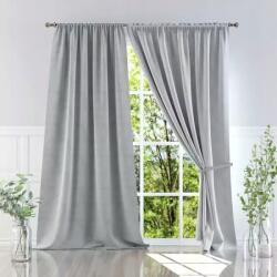 Wisan Moradi készfüggöny velúr Világos szürke 145x250cm Alkalom! ! (__gotowamoradijasny145x250__)