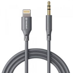 Techsuit Cablu Audio Techsuit AC5 SoundFlex, Lightning - 3.5mm, 1m (Gri)