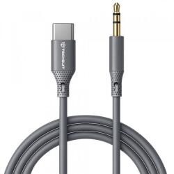 Techsuit Cablu Audio Techsuit AC4 SoundFlex, USB-C - 3.5mm, 1m (Gri)