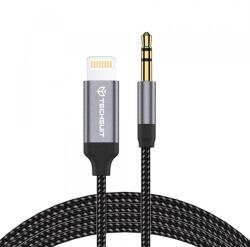 Techsuit Cablu Audio Techsuit AC10 SoundShell, Lightning - 3.5mm, 1.5m (Gri)