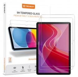 Techsuit Folie de protectie Ecran Techsuit ArmorGlass CrystalHD pentru Lenovo Tab M11, Sticla Securizata, Full Glue, Set 2 bucati - evomag