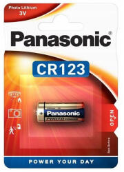 Panasonic CR123 fotó elem