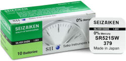 Seiko 379 Seiziken Seiko (SR521SW) gombelem (BISE379)