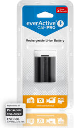 everActive everAcitve CamPro akkumulátor Panasonic/Fuji/Leica/Rocoh fotó/videó eszközökhöz (EVB006)