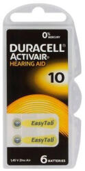 Duracell ActivAir 10 MF hallókészülék elem (BCDURMF108)