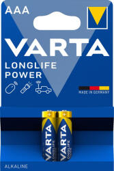 VARTA Longlife Power mikro/ AAA/ LR03 elem - l-m-s - 380 Ft
