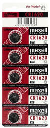 Maxell CR1620 Maxell lítium elem, 5 db (BLJP16205BL)