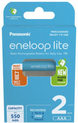 Panasonic Enelopp akkumulator R03/AAA 550mAh