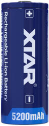 XTAR 26650 Li-ion 5200mAh akkumulátor